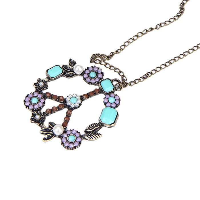 Peace Symbol Necklace