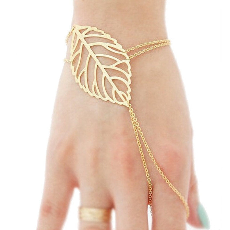 Gold leaf Bracelet