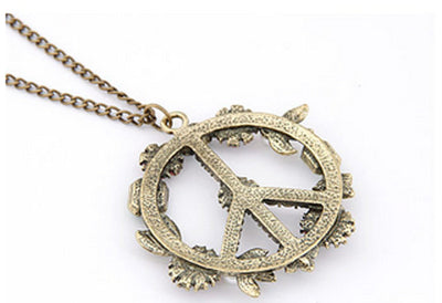 Peace Symbol Necklace