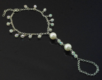 Imitation Pearl Anklet