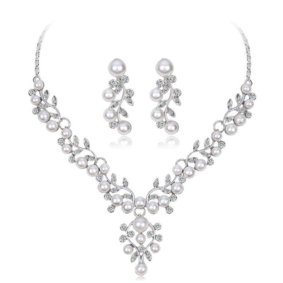 Rhinestone & Pearl Set