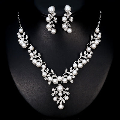Rhinestone & Pearl Set