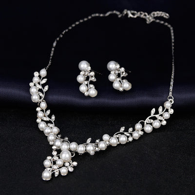 Rhinestone & Pearl Set