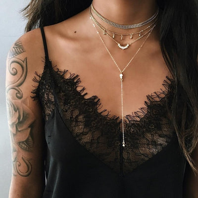 Multi-layer charm chain
