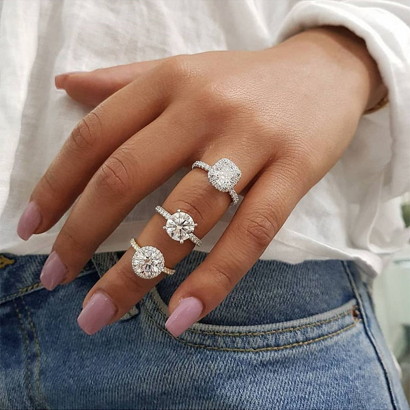 Crystal ring