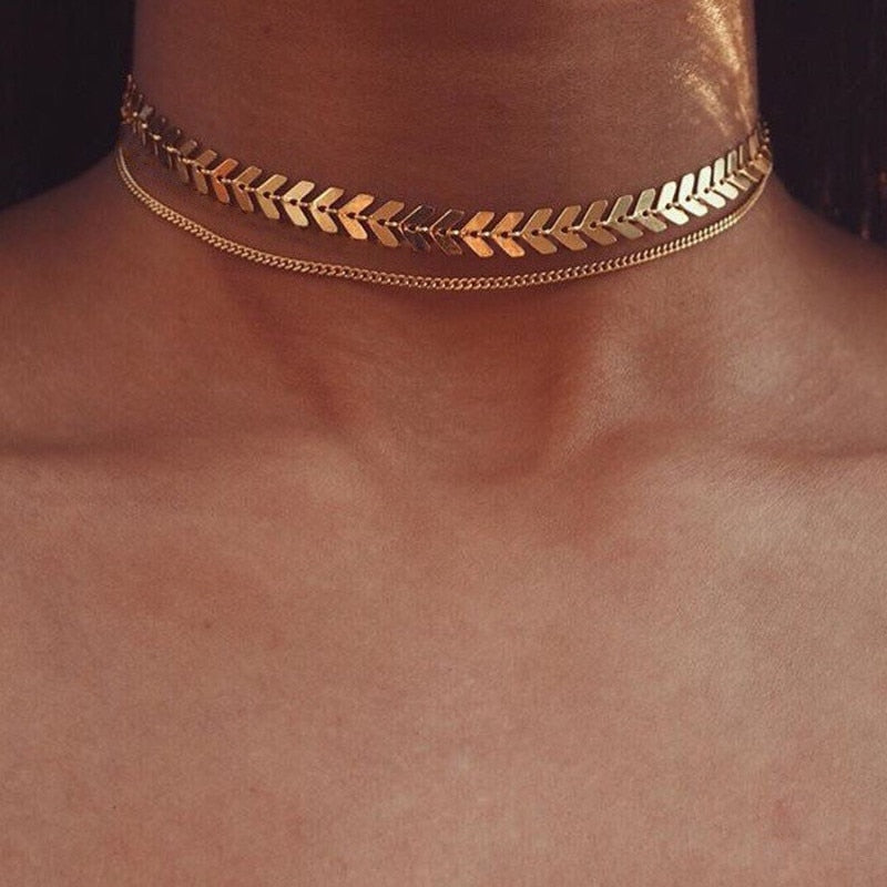 Two Layer Multi Arrow choker